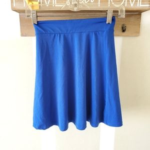 Blue skirt